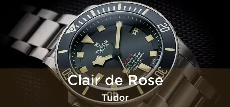 Clair de Rose Tudor