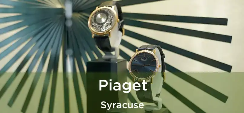 Piaget Syracuse